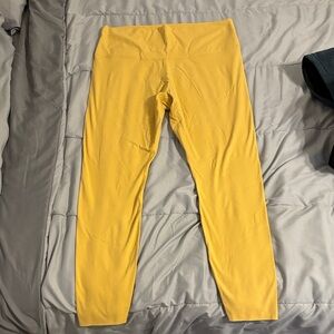 Nike Yellow Leggings